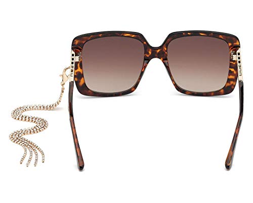 Guess gafas de sol GU7689 52F gafas de sol de Mujer de color Havana brown tamaño de la lente de 55 mm