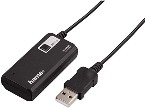 Hama 40987 - Transmisor Bluetooth para Auriculares, Negro