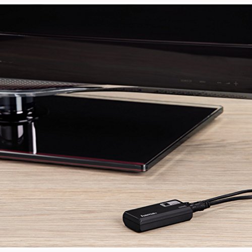 Hama 40987 - Transmisor Bluetooth para Auriculares, Negro