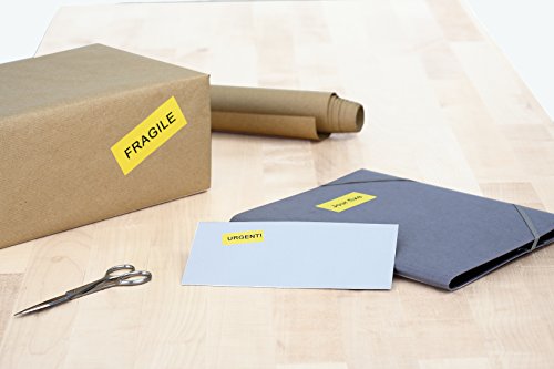Herma 4466 - Pack de 480 etiquetas, 70 x 37 mm, color amarillo