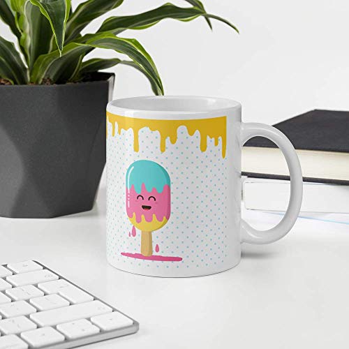 Kembilove Taza de Desayuno para Parejas Creo Que me derrito por ti - Regalo Original Taza para Enamorados Novios y Novias San Valentín - Taza de café para Regalar Enamorados