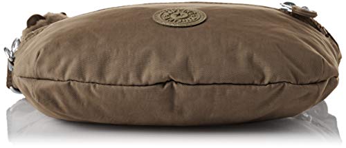 Kipling Arto S, Bolso bandolera para Mujer, Marrón (True Beige), 25x21x3 cm