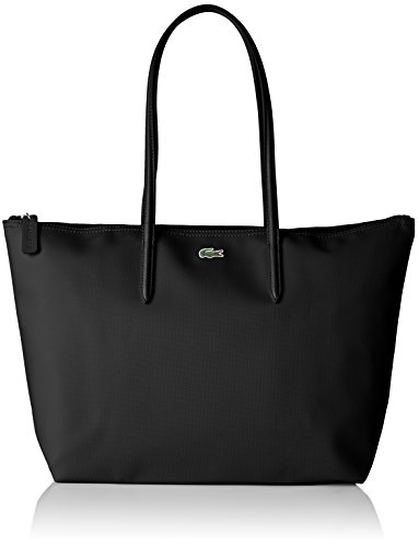 Lacoste NF1888PO, Bolso bandolera para Mujer, BLACK (Black), 29.5 x 14 x 35 cM