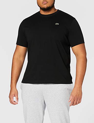 Lacoste TH7618, Camiseta para Hombre, Negro (Noir), Large (Talla del fabricante: 5)