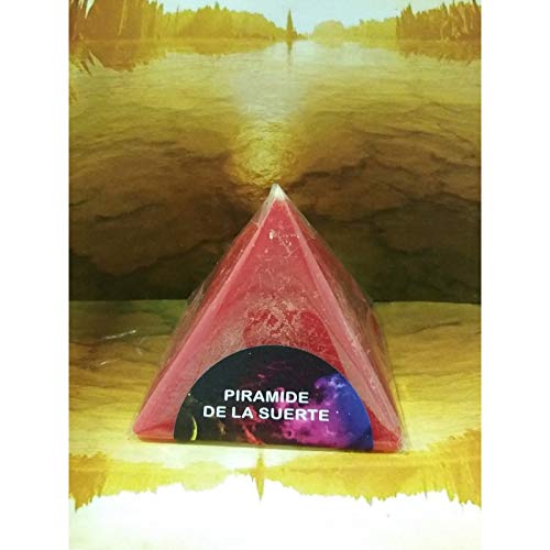LCL velas PIRAMIDE DE LA Suerte ROJA