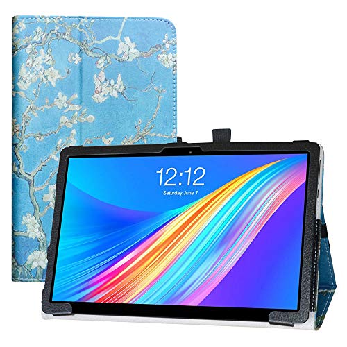 LFDZ Funda TECLAST M16,Soporte Cuero con Slim PU Funda Caso Case para TECLAST M16 11.6 Inch 4G Tablet PC,Almond Blossom