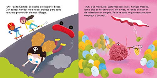 Mac y el gran banquete (Aventuras en Bodytown): Un cuento sobre las heridas