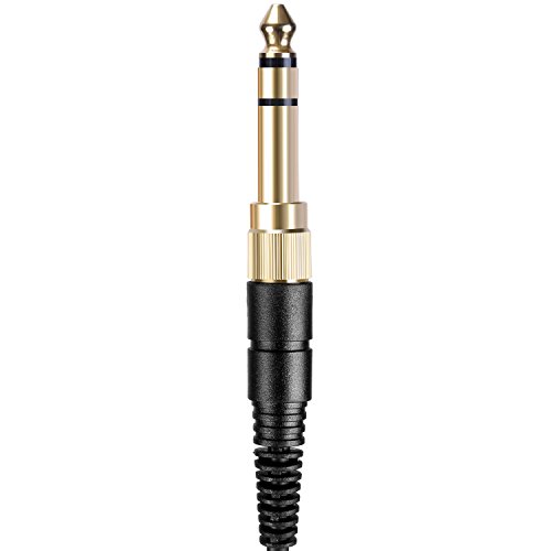 Neewer NW-3000 Auriculares Cerrados de Estudio, Auriculares Dinámicos de 10Hz - 26Khz Ligero con 3 Metros de Cable, Enchufes 3,5mm y 6,5mm para Música,Películas,Grabación