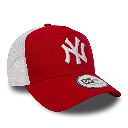 New Era ERA Clean Trucker 2 Gorra, Unisex Adulto, Rojo, Talla Única