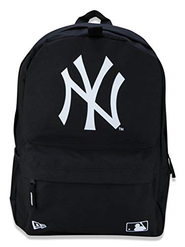 New Era ERA MLB Stadium Bag Mochila, Unisex Adulto, Negro, Talla Única