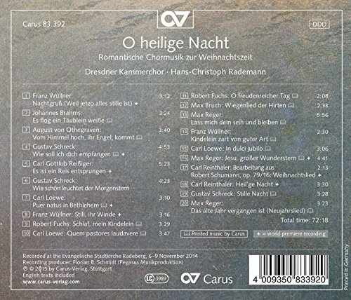 O Heilige Nacht: Música Romántica Coral Para Navidad