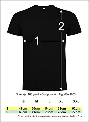 Piel Cabrera Camiseta de policia Nacional (M, Azul Marino)
