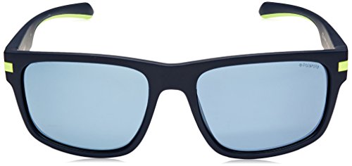 Polaroid PLD 2066/S Gafas de sol, Azul (MTT BLUE), 55 para Mujer