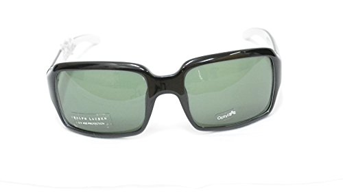POLO RALPH - Gafas de sol 888/S AX4, color negro y blanco, lentes 100% UV Block Sunglasses