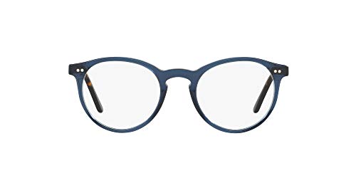 Polo Ralph Lauren 0PH2083, Monturas de Gafas para Hombre, Azul (Blue Transparent), 48