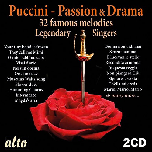 Puccini : Romance et Drame. Callas, Tebaldi, De Los Angeles, Freni, Price, Di Stefano, Karajan.