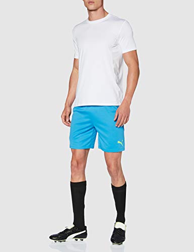 PUMA Om Shorts Replica Pantalones Cortos, Hombre, Bleu Azur/Vallarta Blue, XXL
