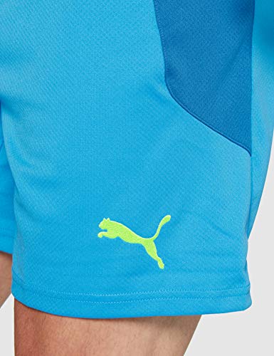 PUMA Om Shorts Replica Pantalones Cortos, Hombre, Bleu Azur/Vallarta Blue, XXL