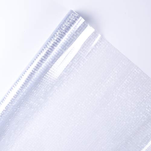 rabbitgoo Vinilos para Ventanas Privacidad 3D Laminas Translucido Vinilo Cristal Ventanas Adhesivos Pegatina para Decorativos, Pelicula Electrostática para Ducha Mampara Ventanas 90X200CM