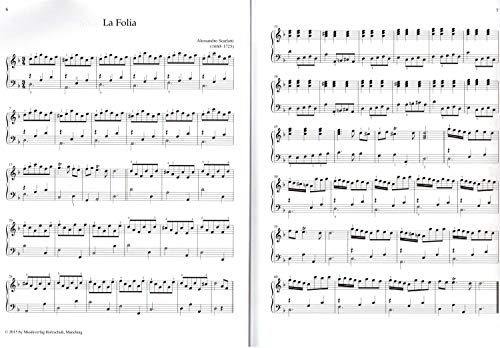 Rarezas y Hits el Piano Música Incluye herzförmiger Ordenador Pinza, 74 Partituras de piano de Bach a Yann Tiersen (Notas Musicales)