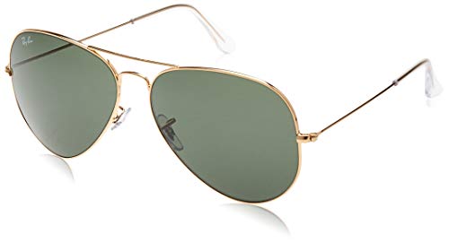 Ray-Ban Aviator Large Metal II Gafas de sol, Arista, 62 para Hombre