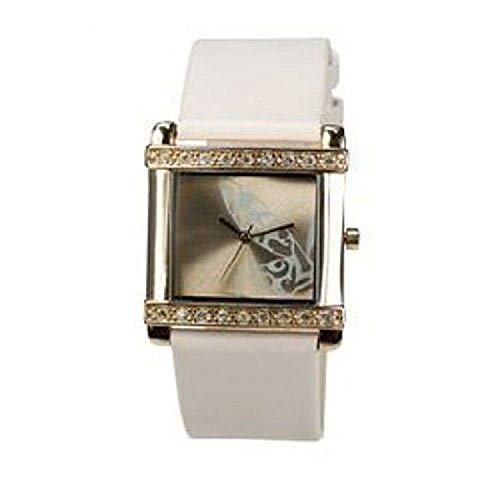 Reloj Playboy De Diseñador Para Mujer Correa De Piel Rosa