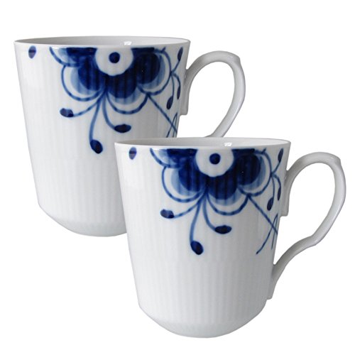 Royal Copenhagen 1016871 Blue Fluted - Taza (porcelana), color azul