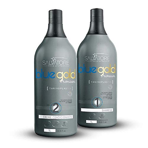 Salvatore Premium Azul Oro Alisamiento Progresivo 2 x 1L - Salvatore