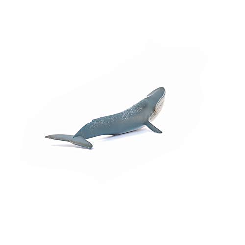 Schleich- Ballena Figura, Color azul, blanco (14806)