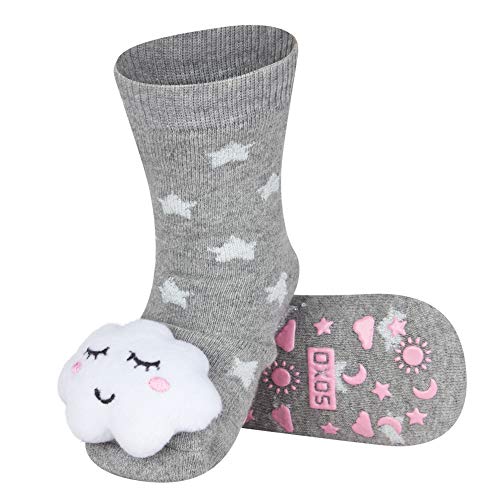 Sevira Kids - Calcetines antideslizantes para niños (3 pares)