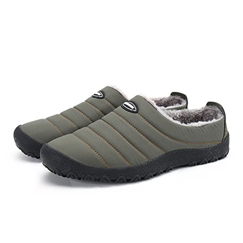SPEEDEVE Unisexo Invierno Espesar Zapatillas de Casa