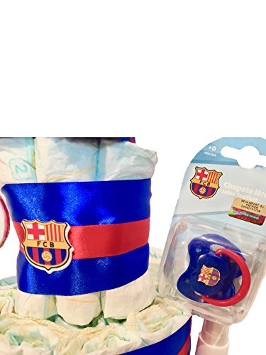 Tarta de pañales DODOT F.C.Barcelona MUSTELA