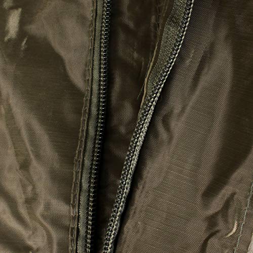 Traje impermeable Mil-Tec, color negro, Verde oliva, Large