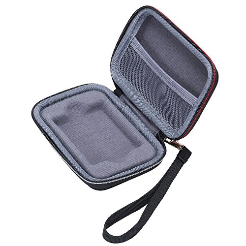 XANAD Estuche rígido de Viaje para Samsung T5 y t3 Disco Estado sólido SSD Externo 250GB 500GB 1TB 2TB - Bolsa Protectora de Almacenamiento(Gris)