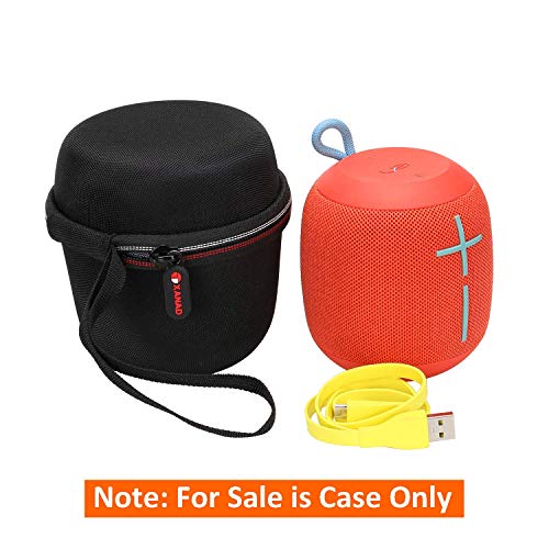 XANAD Funda para Ultimate Ears UE Wonderboom Altavoz inalámbrico Bluetooth Almacenamiento Estuche de Transporte Paquete Viajes Manga de Bolso Encaja Cargador Cable