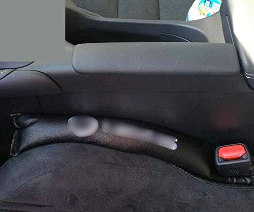 Xinshuo Almohadilla de relleno antideslizante de asiento de cuero de PU de la brecha Asiento de la ranura del asiento Pad para F Sport NX300h RX450h IS250 CT200h ES350 GS300 GX470 RX450h 2 piezas