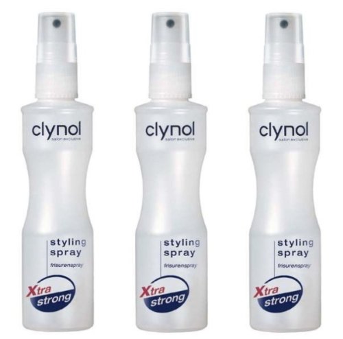 Xtra Strong - Espray de peinado 3 x Clynol de 200 ml.