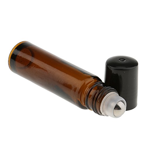 12pcs Venta al Por Mayor 10ml Rollo de Vidrio Vacío en Botellas de Perfume Esencial