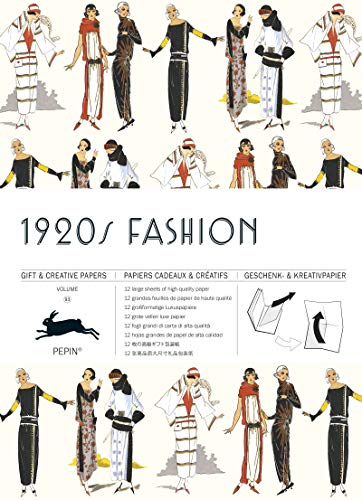 1920s Fashion - New Edition #93: Gift wrapping paper book (Gift & creative papers, 93)