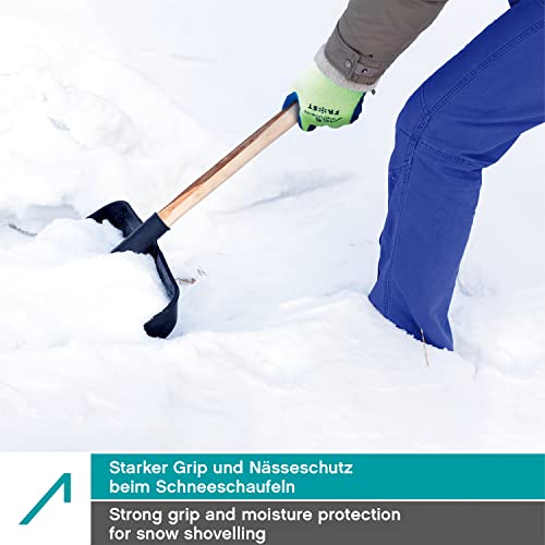 3 pares de ACE Frost – Guantes Térmicos de Trabajo - Protección Contra Frío – Perfecto en Invierno - Buen Agarre, Talla 8 - S