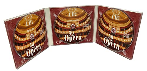 3CD 50 Arias Opera, Maria Callas, Pavarotti, Traviata, Il Barbiere Di Siviglia, Tosca, Carmen, Teatro, Opera Music, Classical Music, Musica Classica