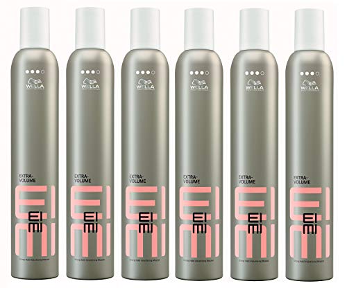 6 Extra Volume Eimi Wella Professionals Extra Fuerte Volumen Espuma para el cabello 500 ml