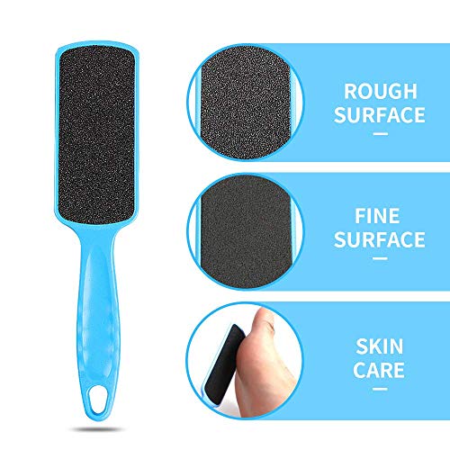 7 stars Kit de Pedicura, 13 en 1 Profesional Kit de Herramientas de Pedicura Conjunto de Pie de Acero Inoxidable Escofina de Pie Remover la Piel Muerta Para el Cuidado de los Pies en Hogar