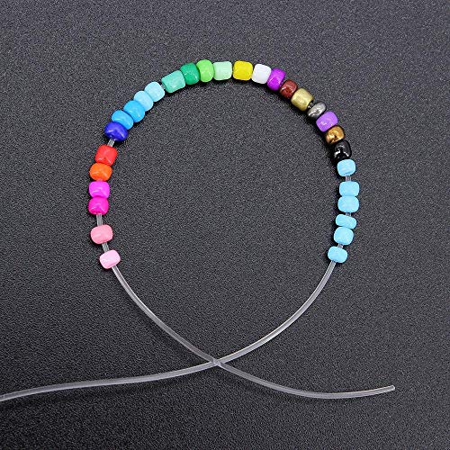 Abalorios para Hacer Collares, Abalorios para Hacer Pulseras, 24 Colores Vidrio de 2Mm Perlas de Potro Hechas A Mano para Joyas Collares Pulseras Pendiente BisuteríA Regalo DIY 24000Pcs