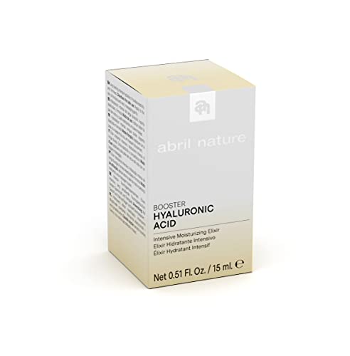 abril et nature Skin Hyaluronic Acid Booster 15ml. Sérum Booster Vegano 100% Natural. Hidratante Intensivo. Con Extracto de Micro-Algas Marinas. Anti-arrugas. Regenerador del Colágeno y de Elastina.