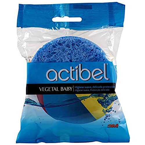 Actibel Esponja Vegetal para Bebé - Pack de 2 Esponjas