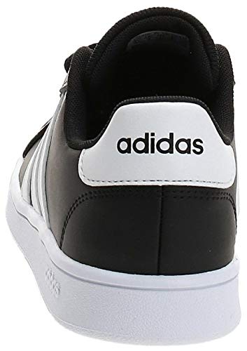 adidas Grand Court, Sneaker, Noir Blanc Blanc, 35.5 EU