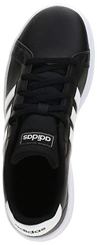 adidas Grand Court, Sneaker, Noir Blanc Blanc, 35.5 EU