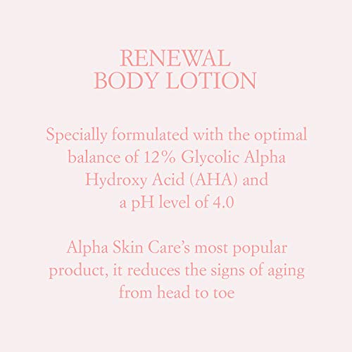 Alpha Skin Care Revitalizing Body Lotion with 12% Glycolic AHA, 12 Ounce by Alpha Skin Care
