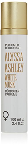 Alyssa Ashley Desodorante en spray White Musk, 100 ml